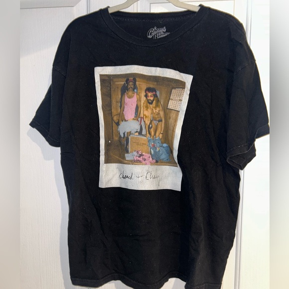 Cheech & Chong Other - Obey Clothing Black Graphic Tee
